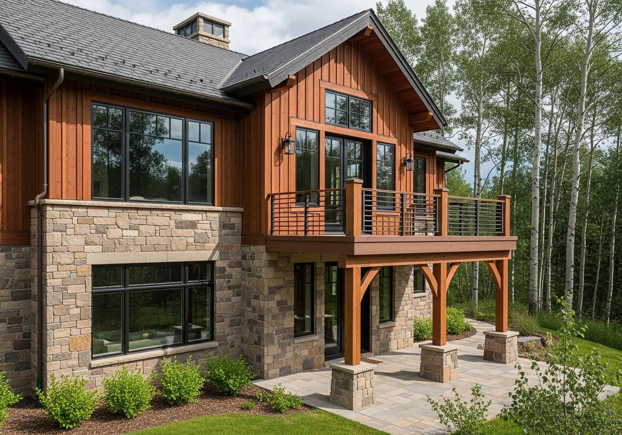 Massive Outdoor Living Deck